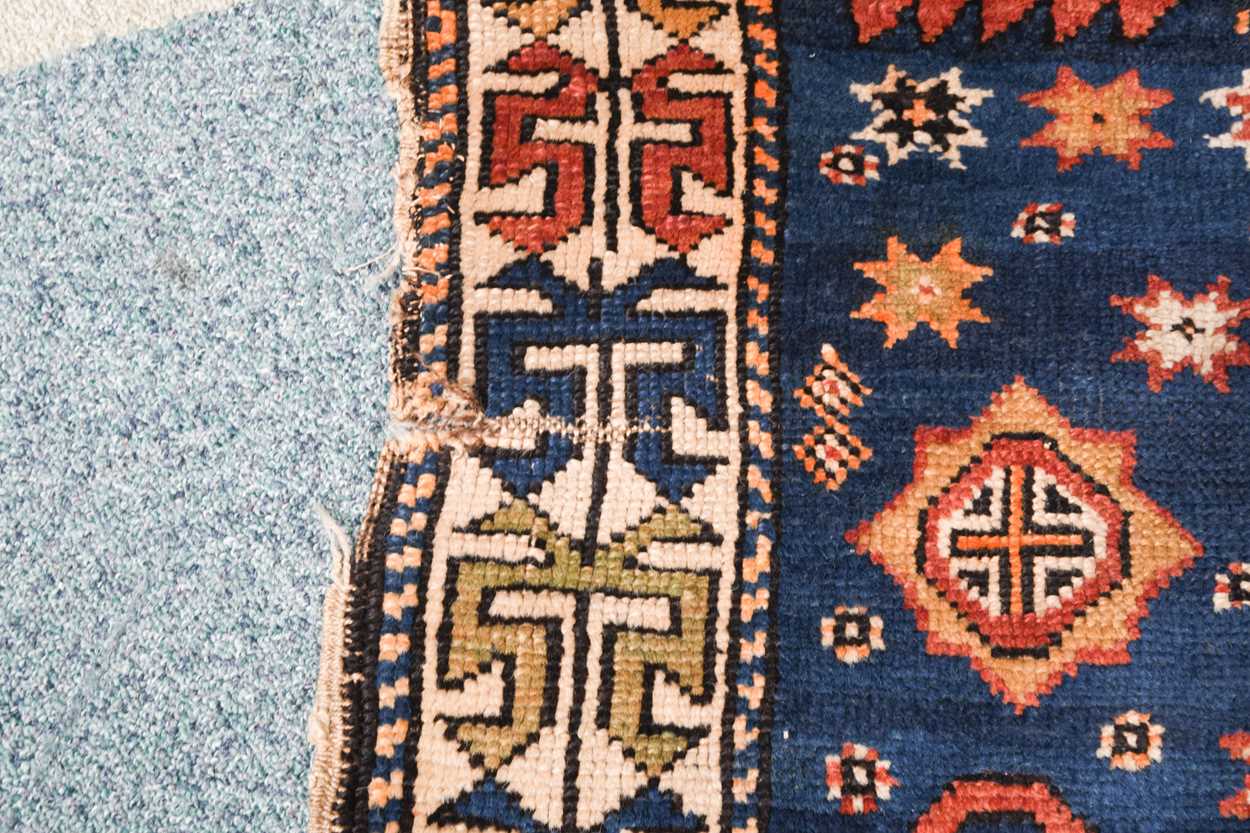 A Caucasian tribal rug, possibly Kuba/Shirvan, early 20th century, - Image 6 of 6