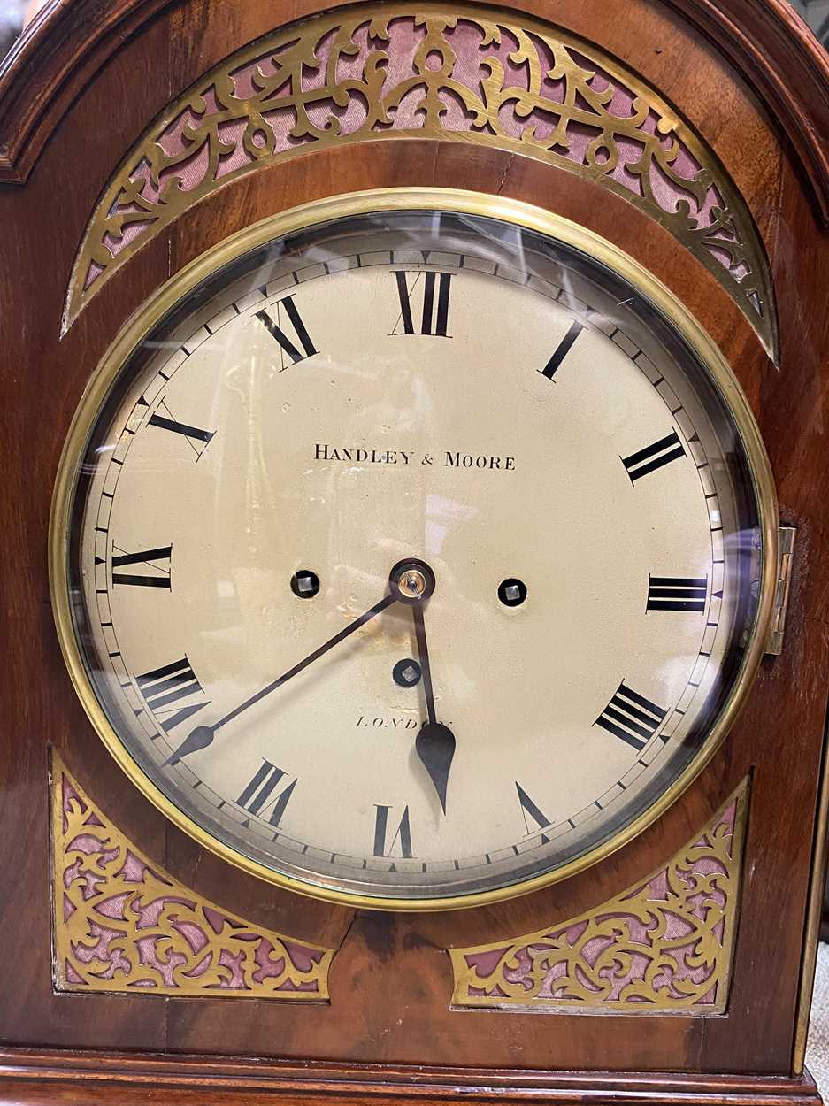 A late George III mahogany chiming table clock, circa 1820, - Image 2 of 14