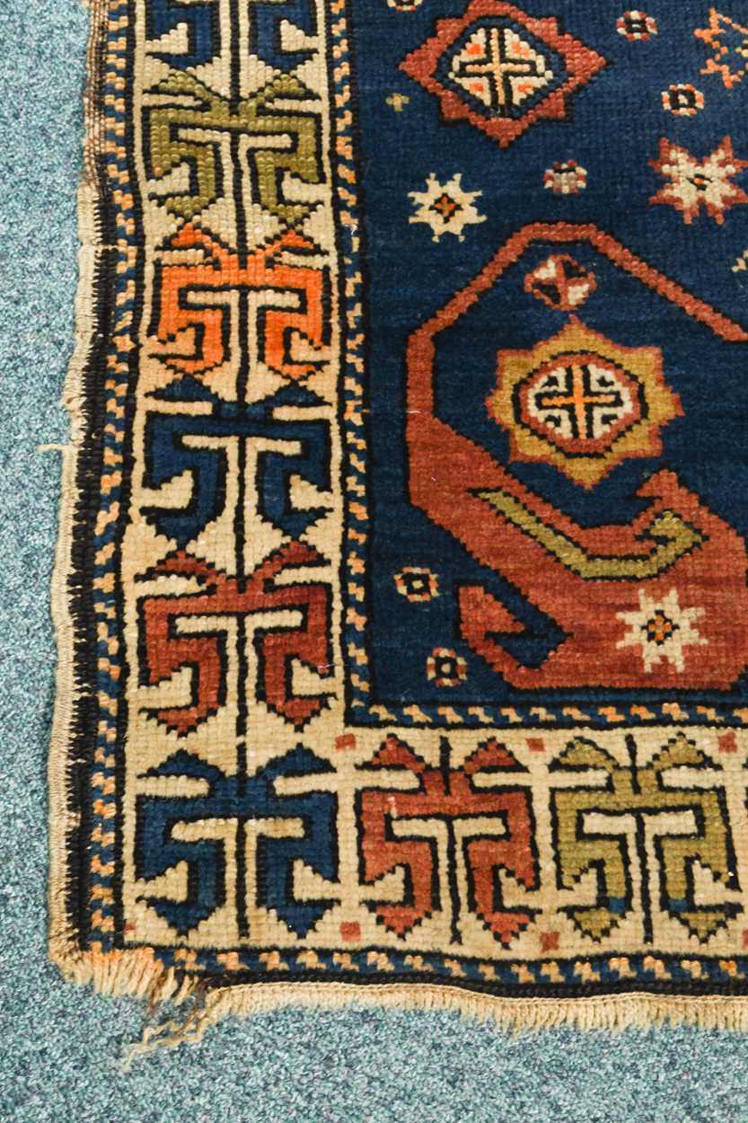 A Caucasian tribal rug, possibly Kuba/Shirvan, early 20th century, - Image 3 of 6