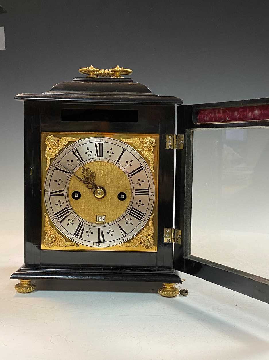 Henry Younge in the Strand, an ebonised table clock, circa 1680, - Bild 5 aus 14