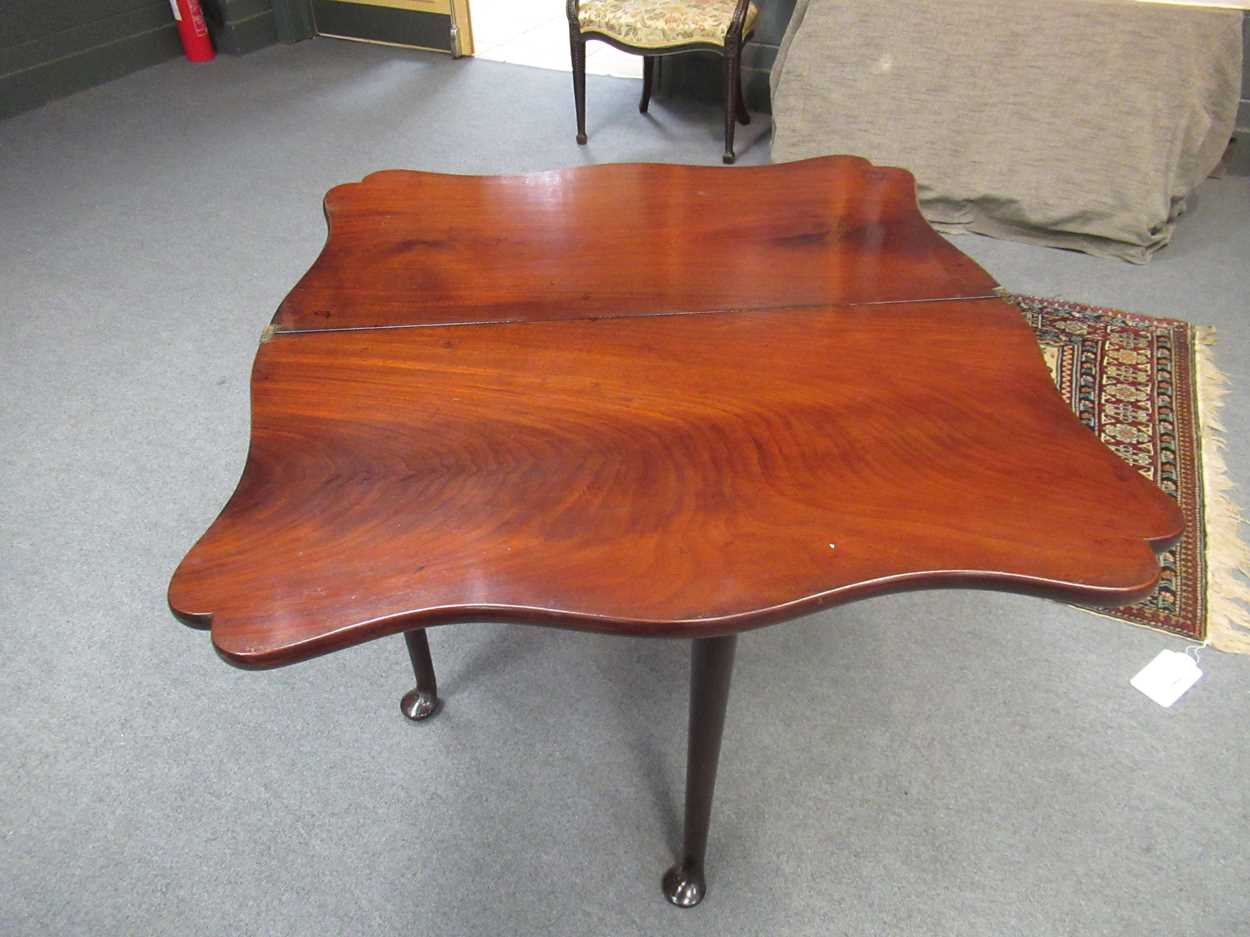 A mahogany tea table, mid-18th century, - Image 4 of 17