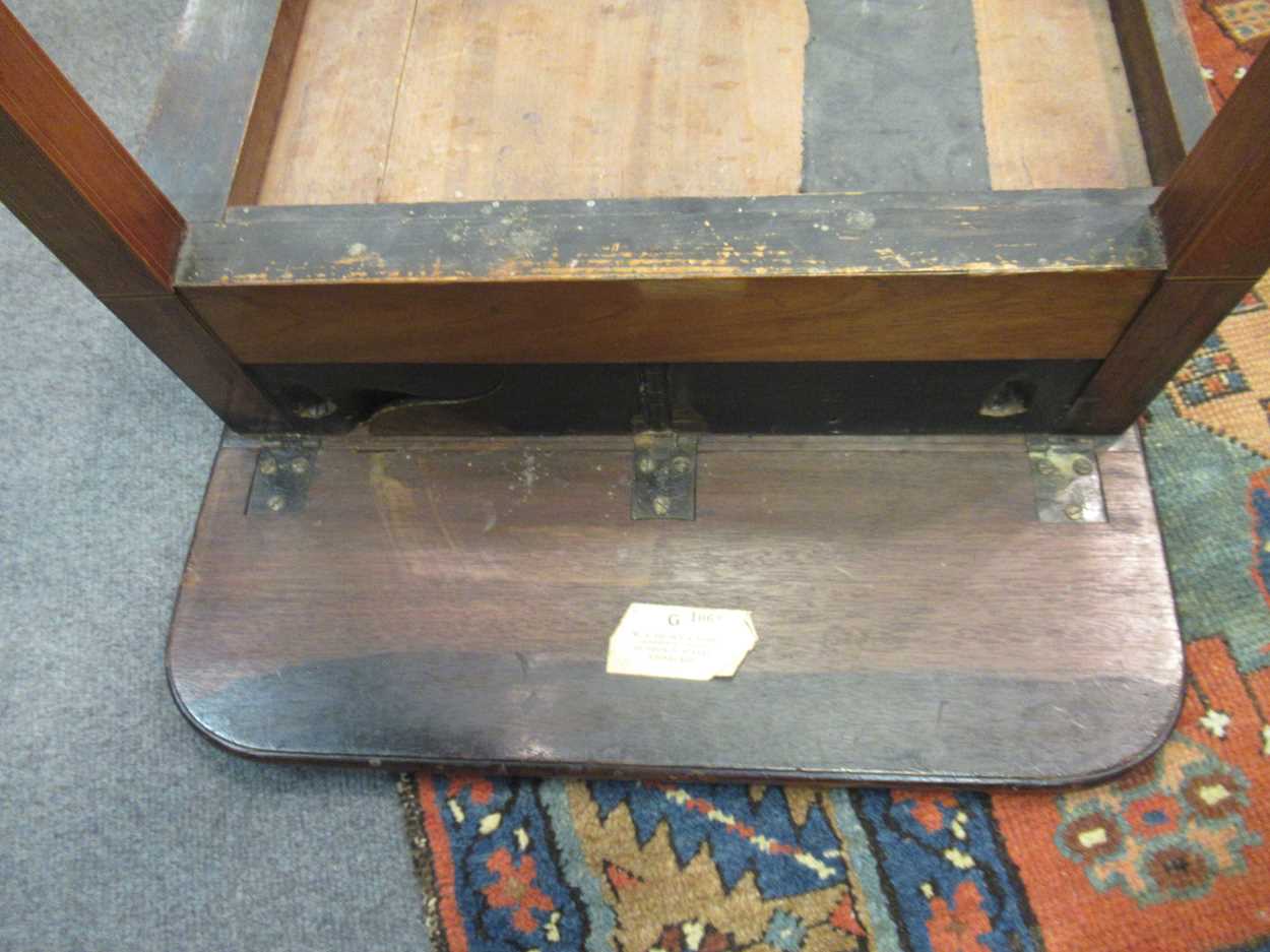 A marquetry games table, 19th century, - Bild 11 aus 20