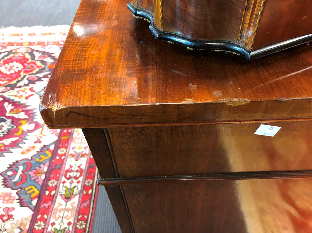 A George IV mahogany side cabinet, - Image 3 of 12