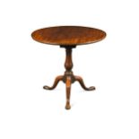 A George III mahogany wine table,