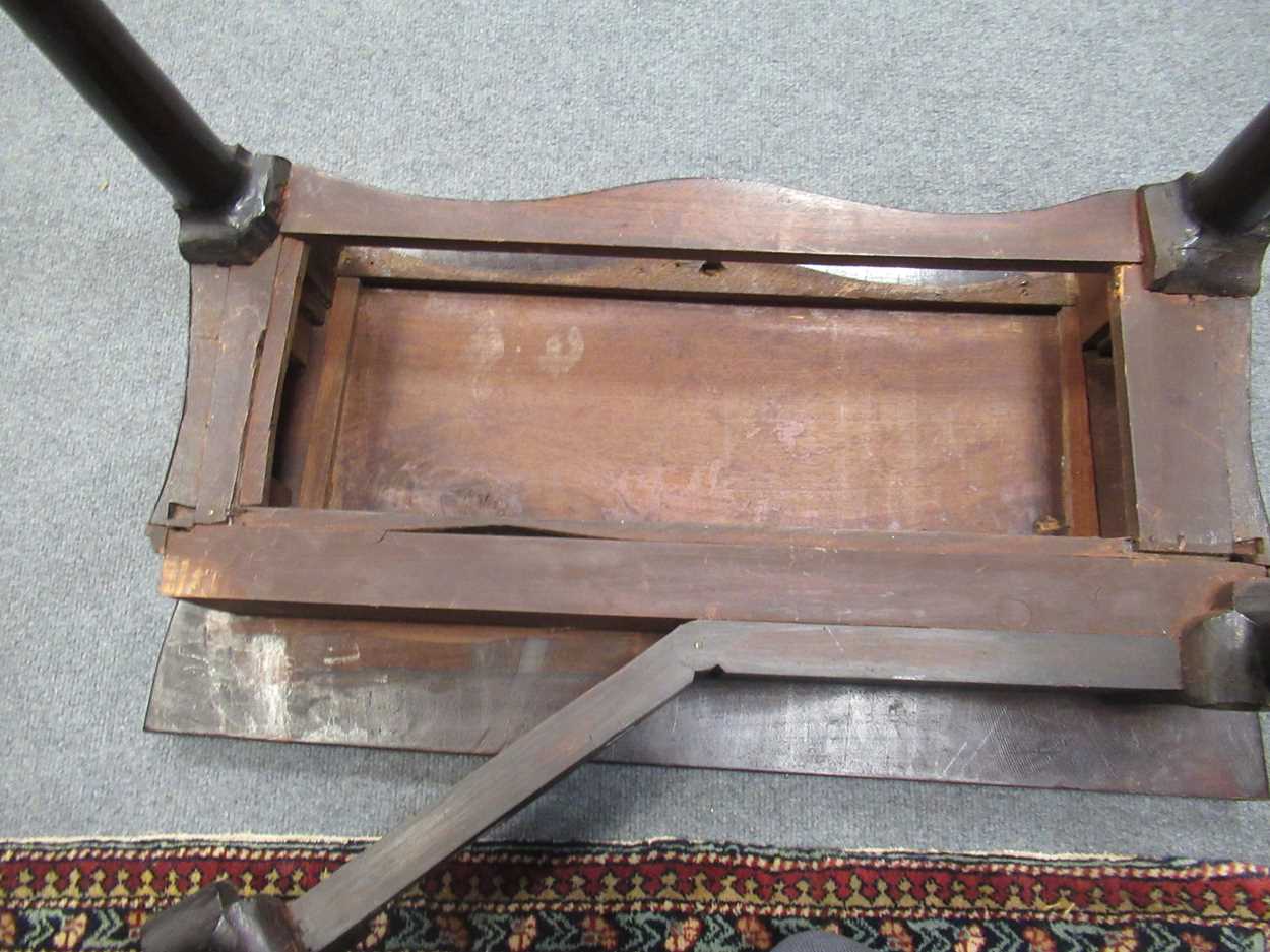 A mahogany tea table, mid-18th century, - Image 9 of 17