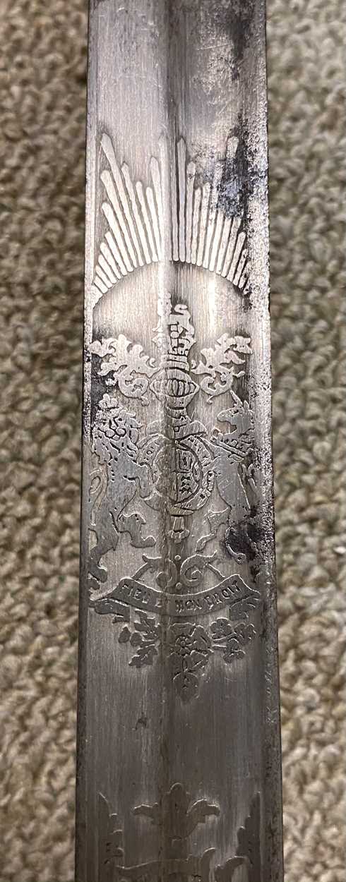 A British Naval 1827 pattern sword by J. Gieve & Sons, - Image 12 of 15