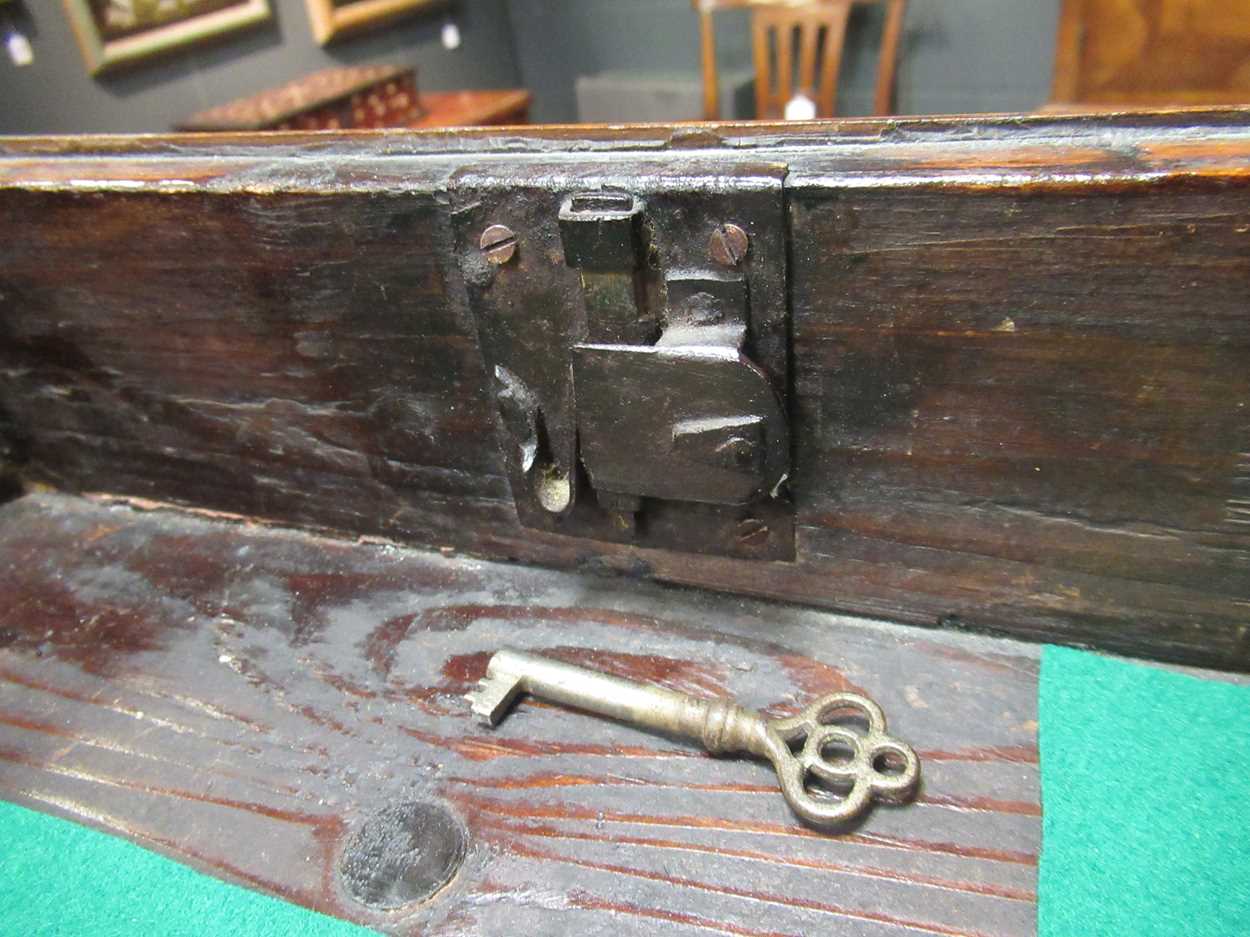 An olive wood miniature chest of drawers, late 18th century, probably Maltese, - Image 9 of 21