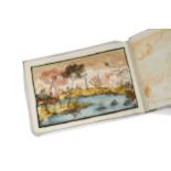 An album of pressed seaweed specimens and seaweed collages, early 19th century,