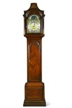 James Nesmyth, Staines, a George III mahogany longcase clock,
