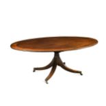 A Regency Style mahogany breakfast table, attributed to William Tillman,