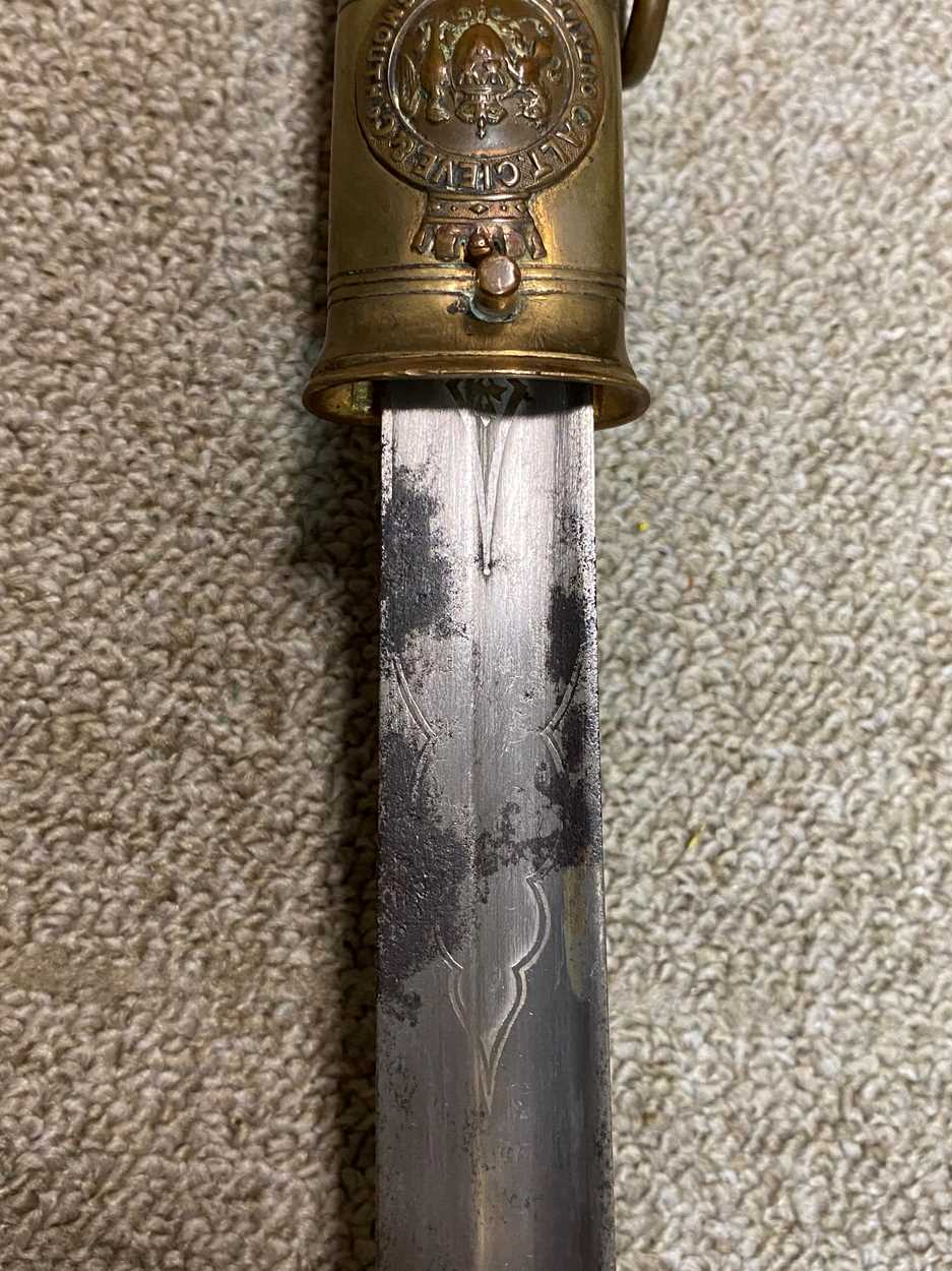 A British Naval 1827 pattern sword by J. Gieve & Sons, - Image 9 of 15