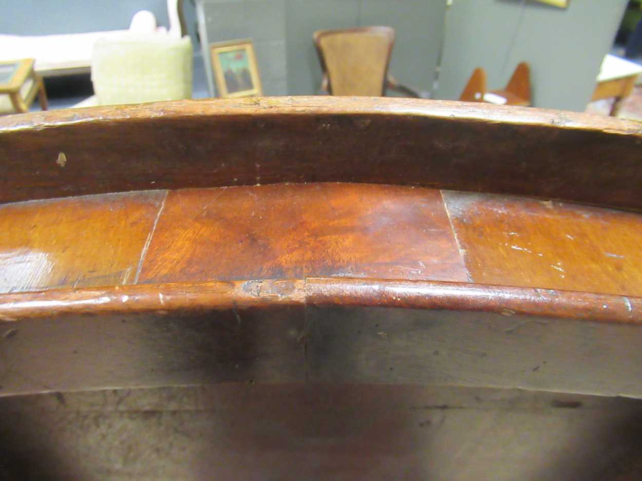 A Regency mahogany circular pedestal dining table, - Image 8 of 11
