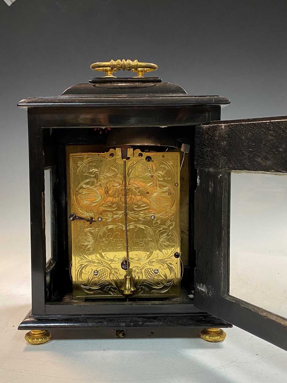 Henry Younge in the Strand, an ebonised table clock, circa 1680, - Bild 7 aus 14