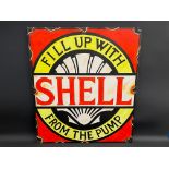 A decorative and contemporary oil on board, advertising Shell, 27 1/2 x 31 1/2".