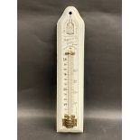 A rare Dawsons Whisky enamel thermometer in working order, excellent condition except for a small