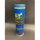 A Macfarlane Lang & Co. Ltd Granola Digestive Biscuits cylindrical tin, 11 1/4" h.