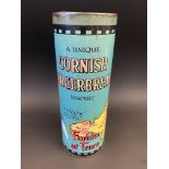 A Furniss of Truro Cornish Gingerbread biscuit tin in good condition, 9 1/2" h.