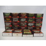 28 boxed Exclusive First Edition buses, mostly double decker models.