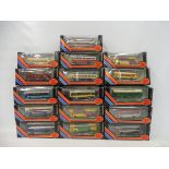 16 boxed Exclusive First Edition single decker buses.