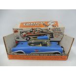 A boxed circa 1950s Ideal's Talking Police Car, excellent condition for age.
