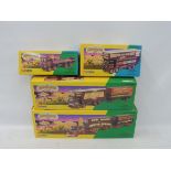 Four boxed Corgi Classics die-cast models from 'The Showmans Range', Anderton and Rowland's Fair and