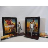 Two boxed Max Payne figures made by Rockstar games.