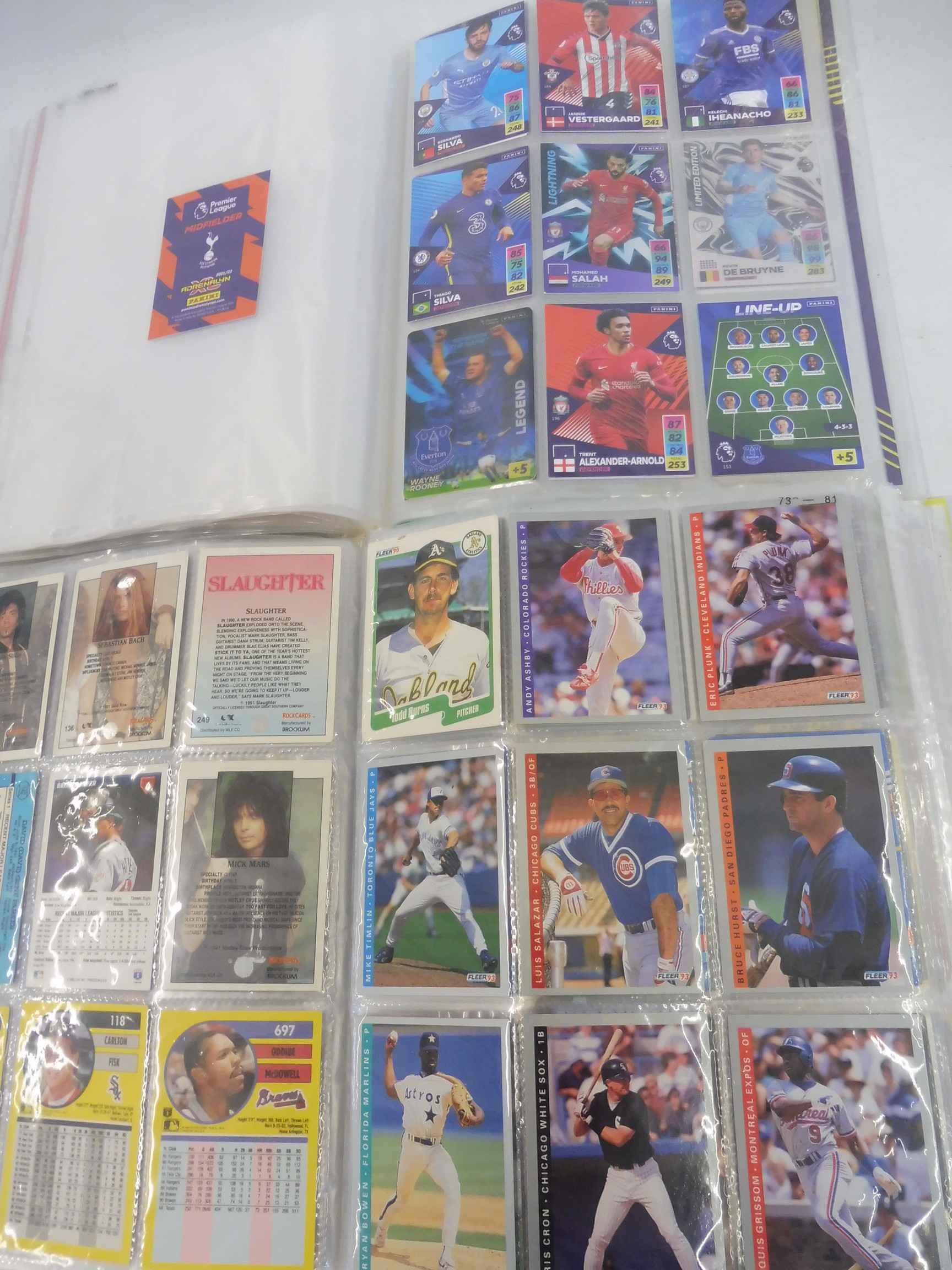A large quantity of original sports cards, varied eras. - Bild 3 aus 4