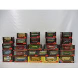 25 boxed Exclusive First Edition double decker buses.