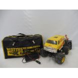 A Tamiya Vanessa's Lunchbox 1/12th scale 2WD electric monster truck, 58063, circa 1987, CW-01
