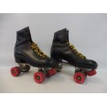 A pair of 1960s rollerskates, made in USA.