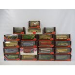 20 boxed Exclusive First Edition models, all single decker buses, various sizes.