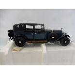 A cased Franklin Mint model of a 1929 Rolls-Royce Phantom I.