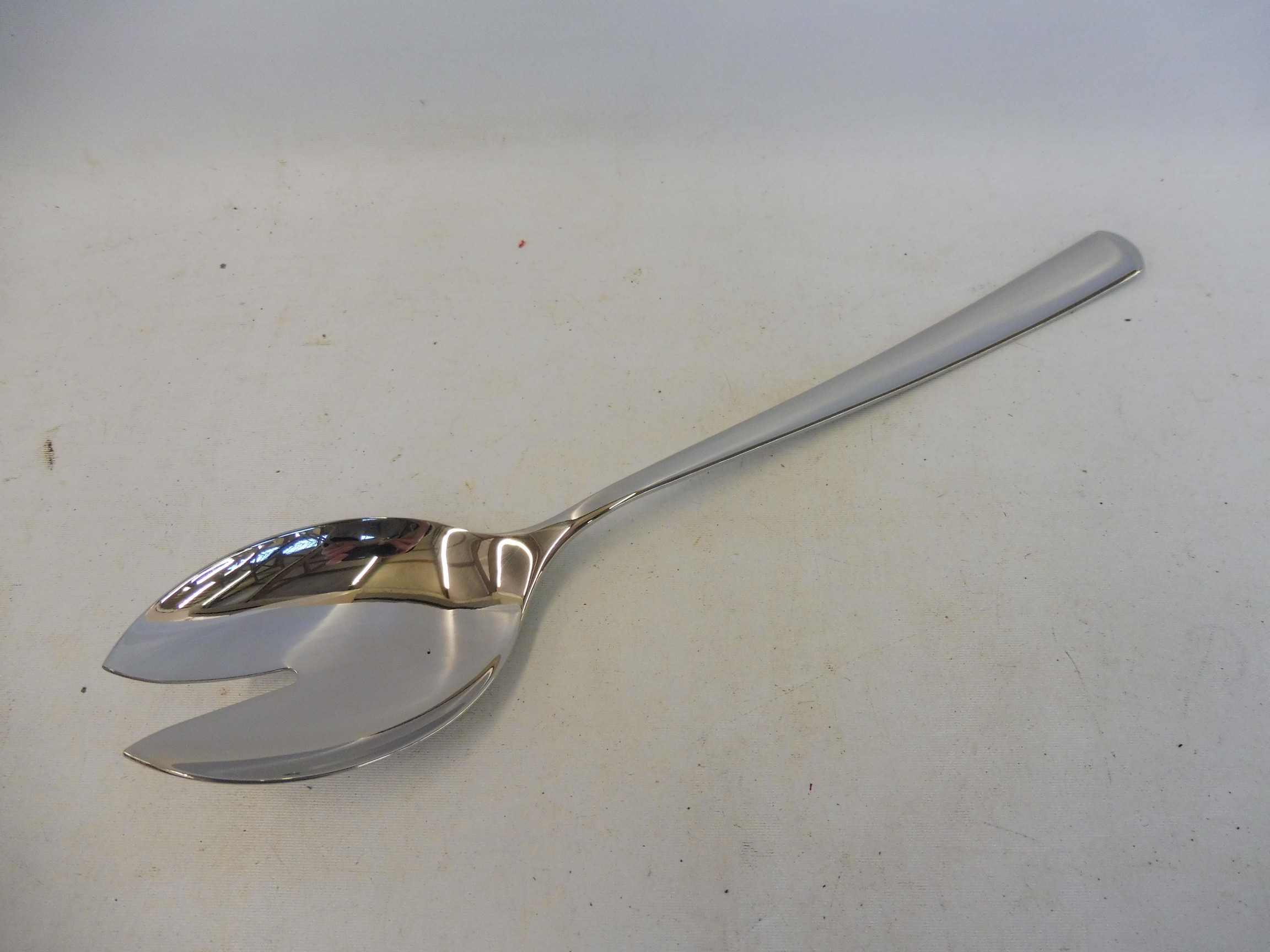 A WMF silver plated serving spoon.