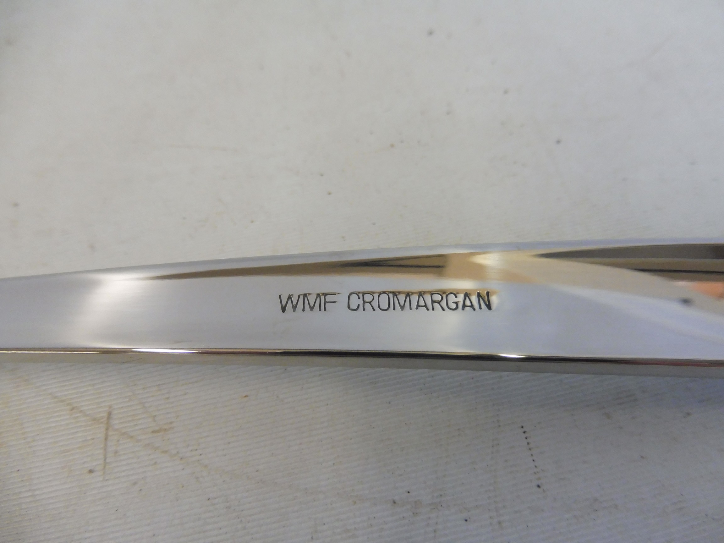 A WMF silver plated serving spoon. - Image 3 of 3