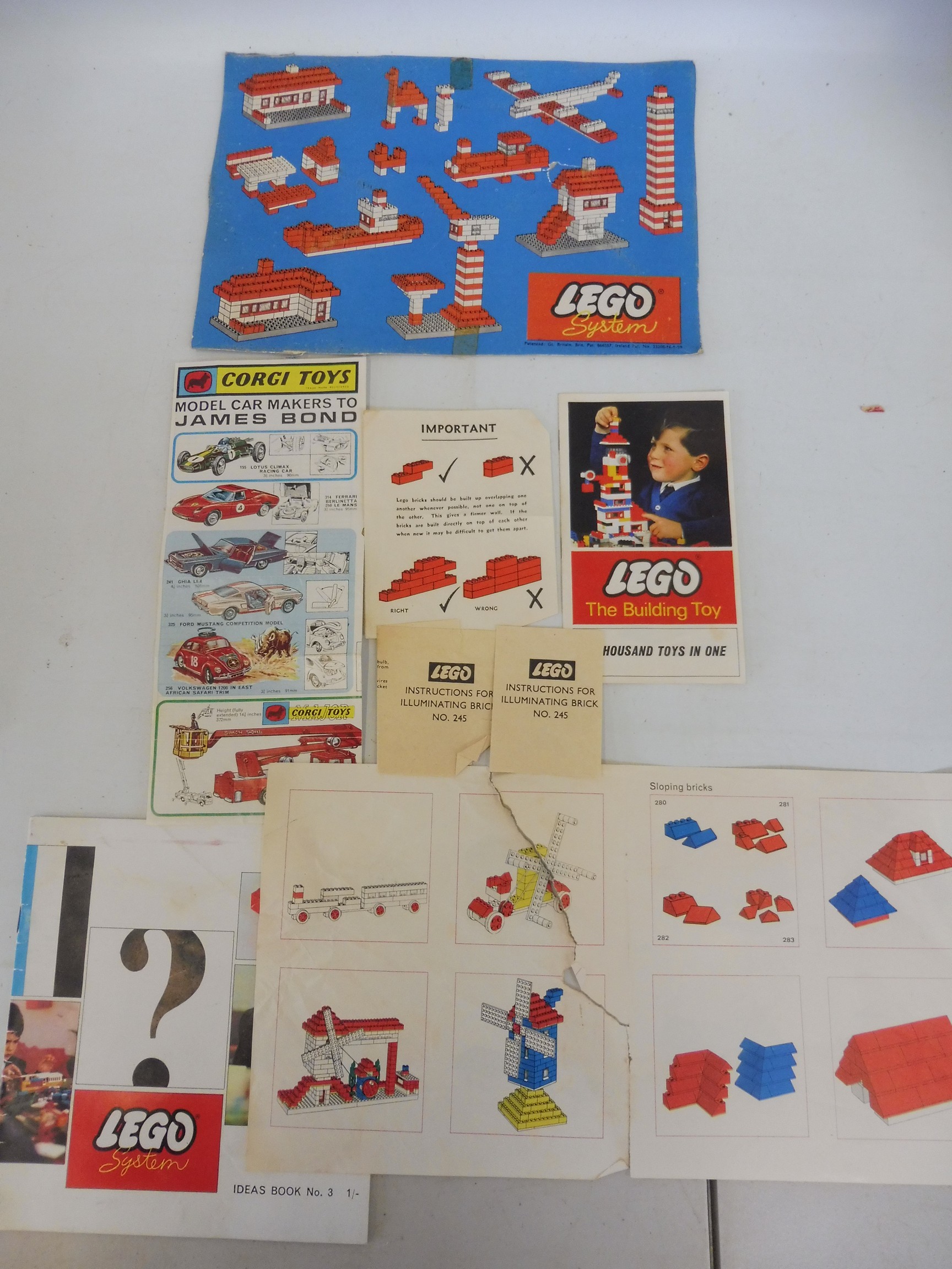 A varied selection of toys to include Lego, an early Wild West gun, a Lego builders set, Subbuteo - Image 13 of 13