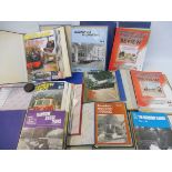 A large quantity of railway magazines including Locomotives International, Narrow Gauge World,