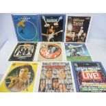 An unusual group of CED Videoscope discs, Monty Python, Rainbow, Oliver Twist, Taxi Driver, Steve