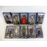 A quantity of BBC Dr Who promotional figures.