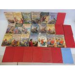 Enid Blyton Famous Five series to include Five on a hike together, first edition, many in dust