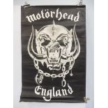 An original Motorhead promotional/gig poster, rolled condition.