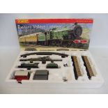 A Hornby oo gauge Eastern Valley Express set, unchecked.