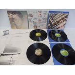 A Beatles LP and two John Lennon LPs including John Lennon Imagine, complete with poster, in