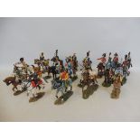 20 handpainted Del Prado Calvary on Horseback from the Waterloo series.