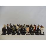 A quantity of Doctor Who resin figures, to include Tom Baker.