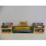 A selection of boxed Matchbox Battle Kings, to include Chieftan Tank, King Tiger etc.