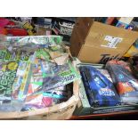 A large quantity of Dr Who magazines, gifts etc.