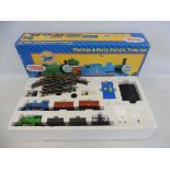 A Hornby Thomas the Tank Engine, electric train set.