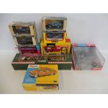 A selection of boxed die-cast vehicles to include Eddie Stobbart 50th Anniversary.