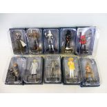 A quantity of BBC Dr Who promotional figures.