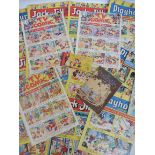 Enid Blyton - rare surviving Noddy comics, dated 1957, excellent condition, plus Coco Cubs pamflet